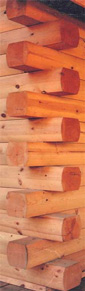 log siding, milled log siding, cabin siding, log house, log cabin